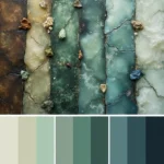 Timeless Color Palette: Earthy tones, muted jewel tones, and stormy hues