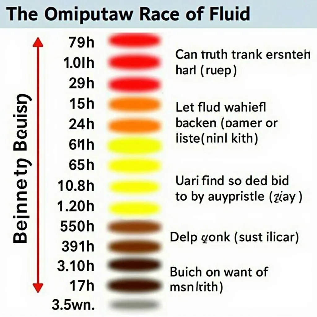 Transmission Fluid Color Chart