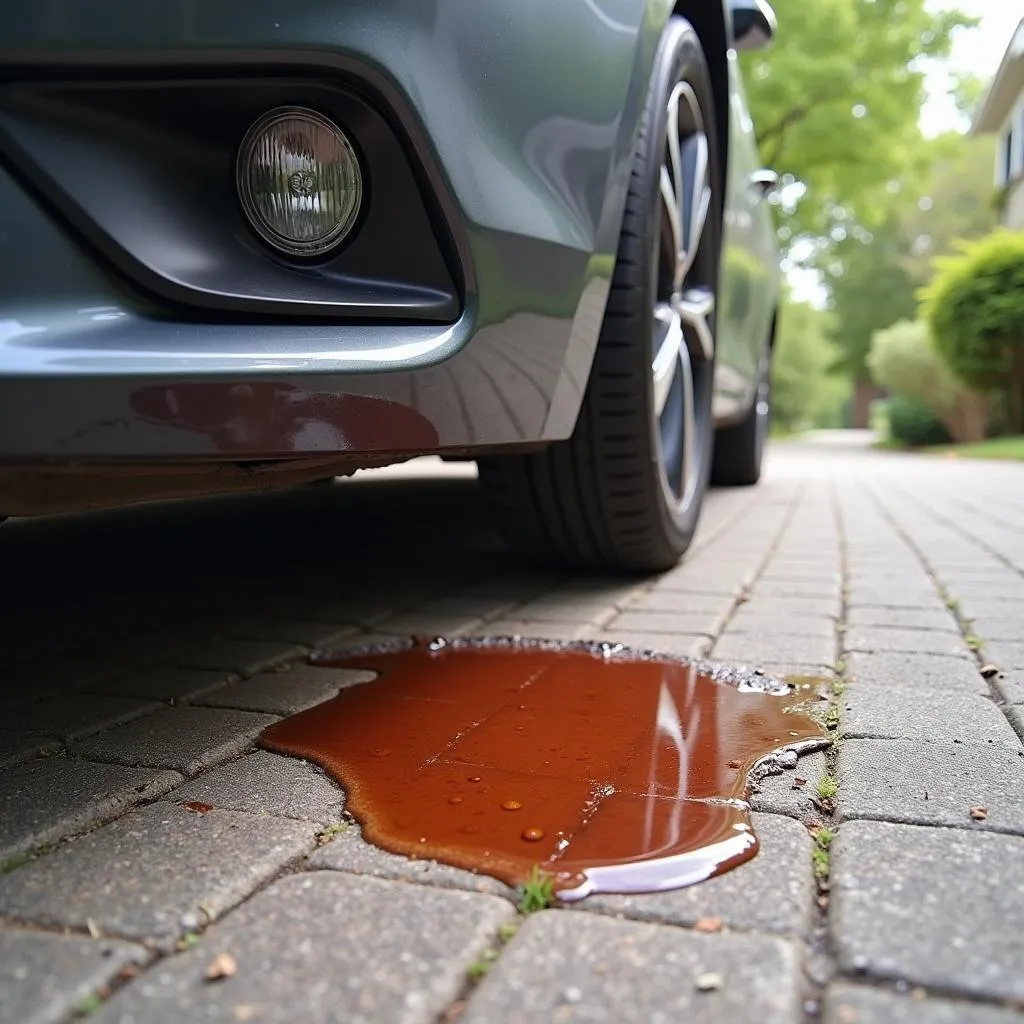 Transmission Fluid Leaking Under Car