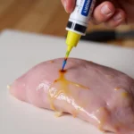 Injecting Food Coloring into Turkey