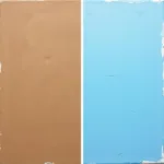 Different underpainting techniques on canvases