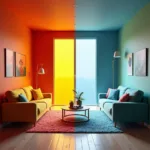 Warm and Cool Colors Comparison in Interior Design