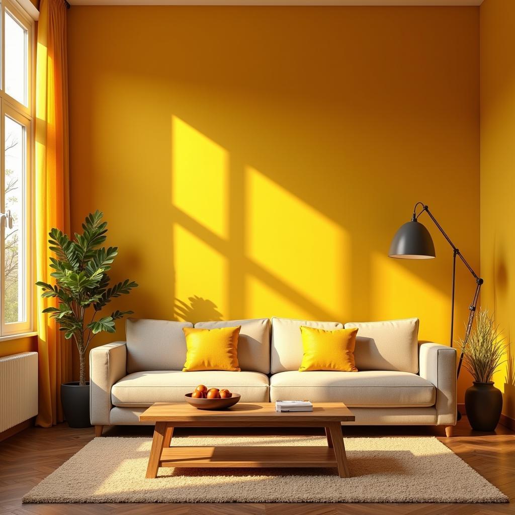 Warm Yellows Interior