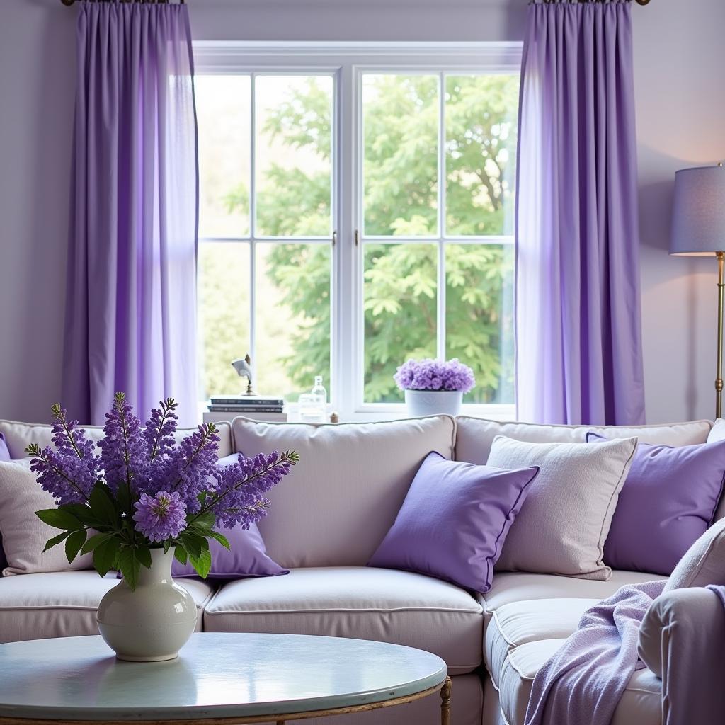 Wisteria-Inspired Interior Design