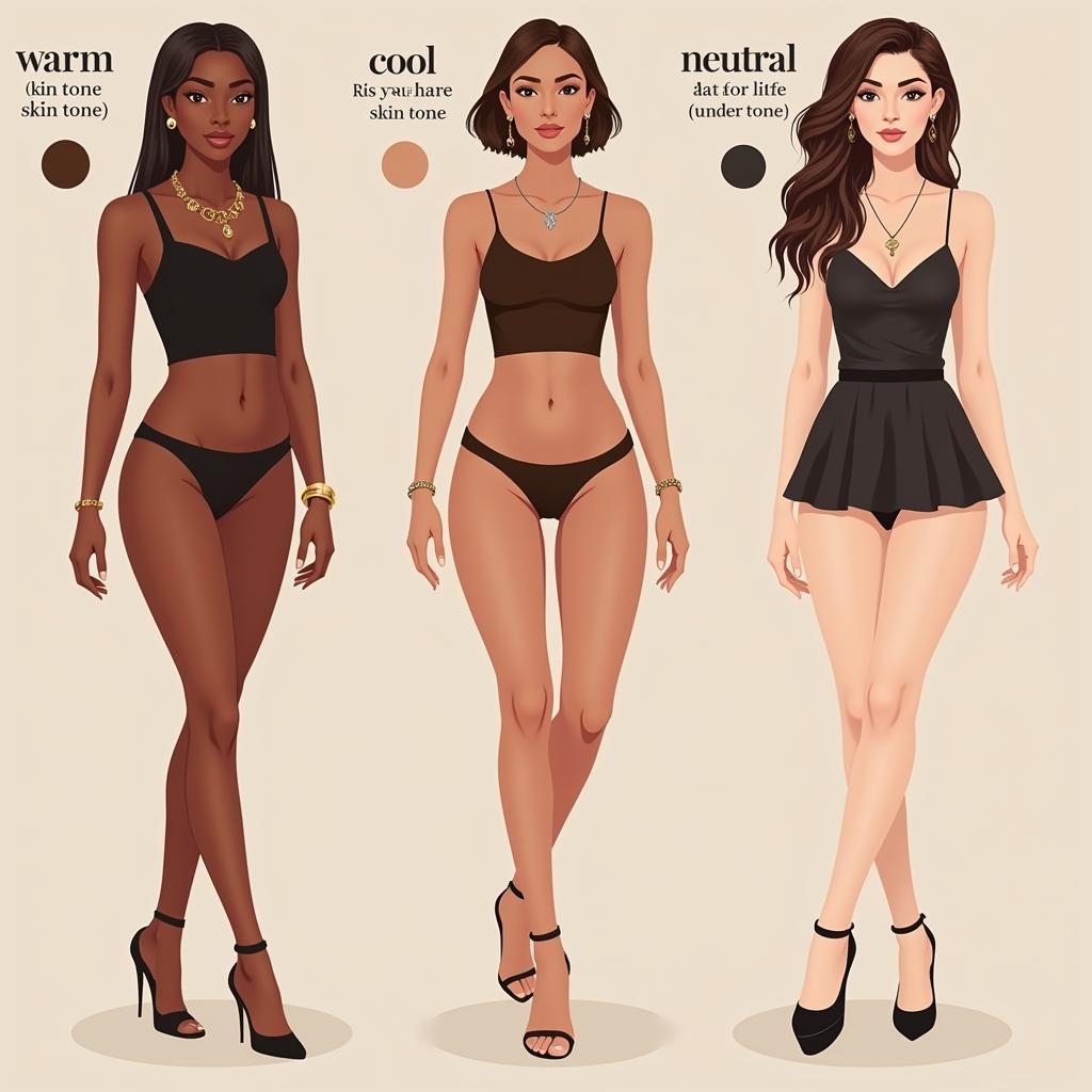 Identifying Warm, Cool, and Neutral Skin Tones