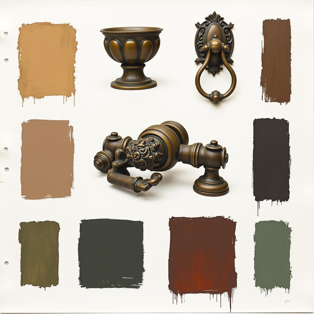 Antique Bronze Color Variations