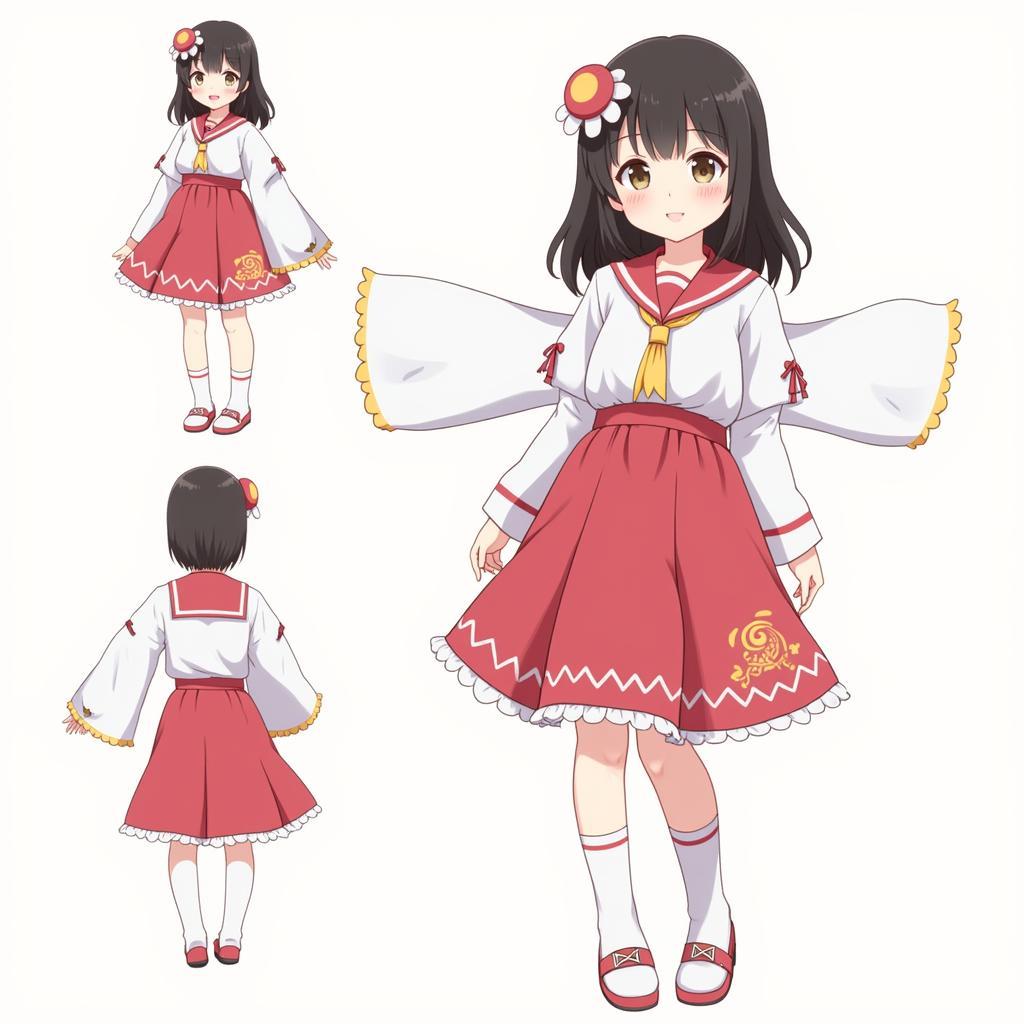 Azuki Arai Mascot Skirt Color