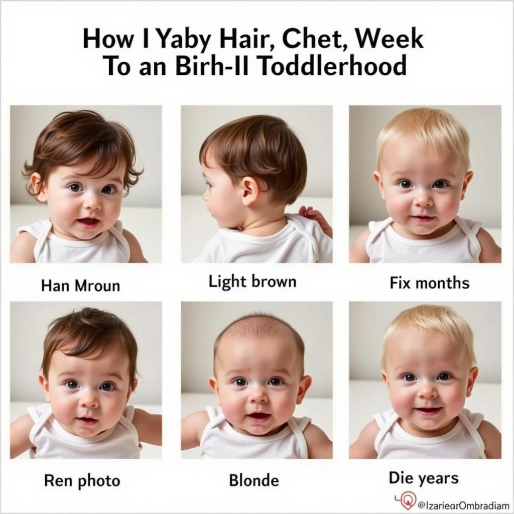 Baby Hair Color Changes Over Time