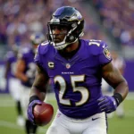 Baltimore Ravens Colors on Uniform