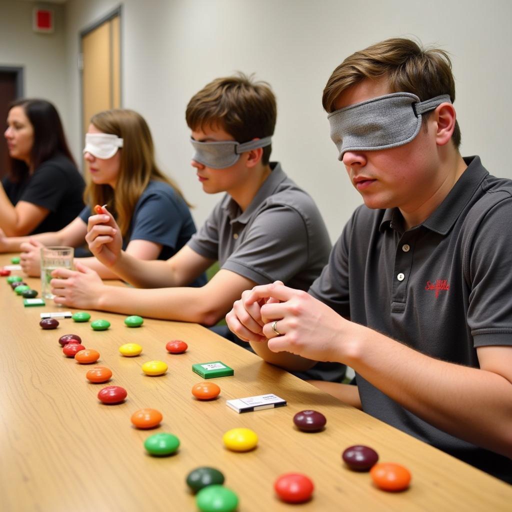 Blind Taste Test Skittles Experiment