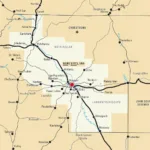 Center Colorado Location in San Luis Valley