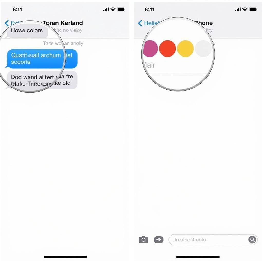 Changing iMessage Color with FancyKey App