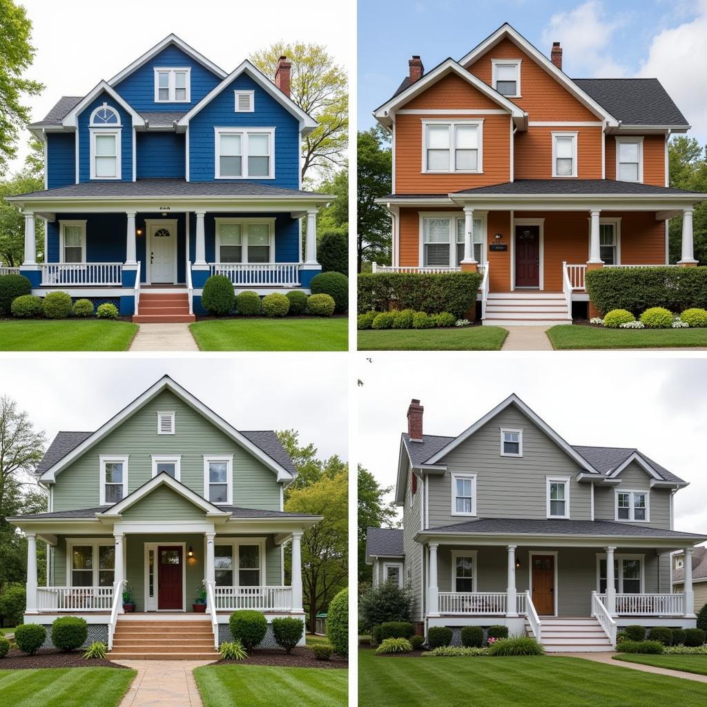 Choosing House Paint Color Based on Architectural Style