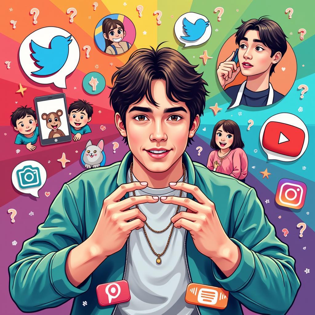 Colby Brock's Social Media Presence