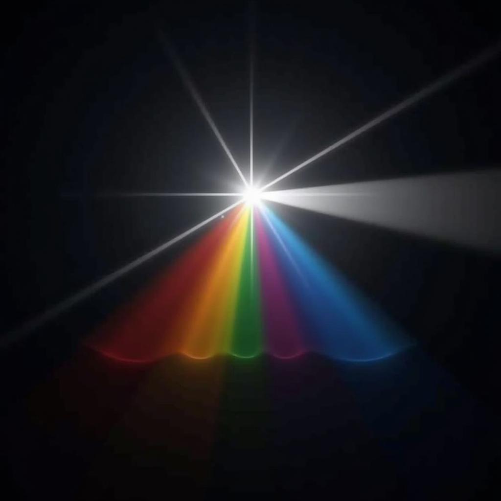 Color Spectrum Through a Prism