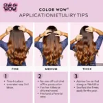 Color Wow Application Techniques on Different Hair Types