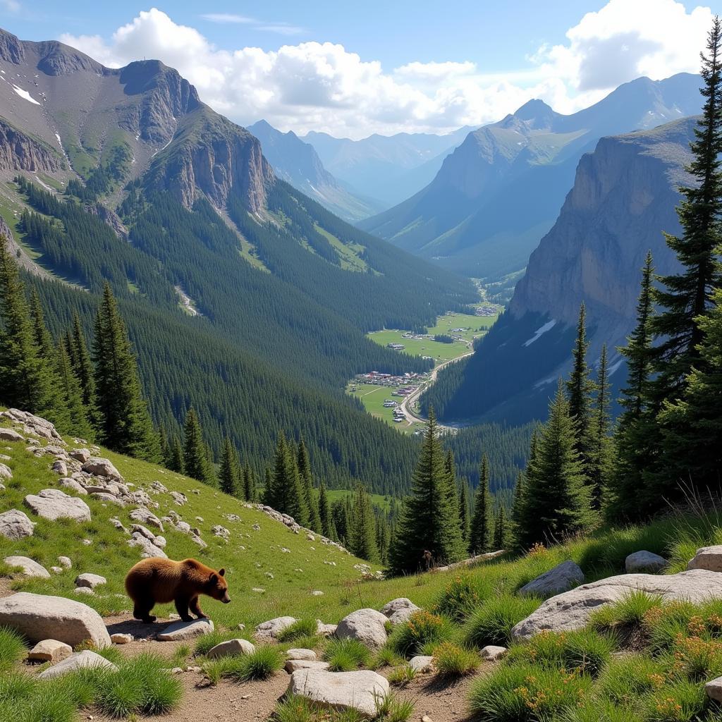 Colorado Brown Bear Habitat