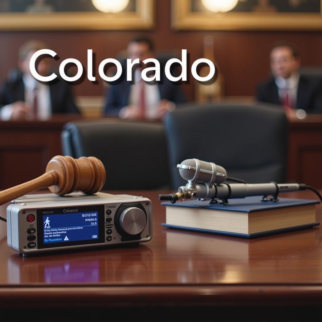 Colorado Courtroom Evidence Recording