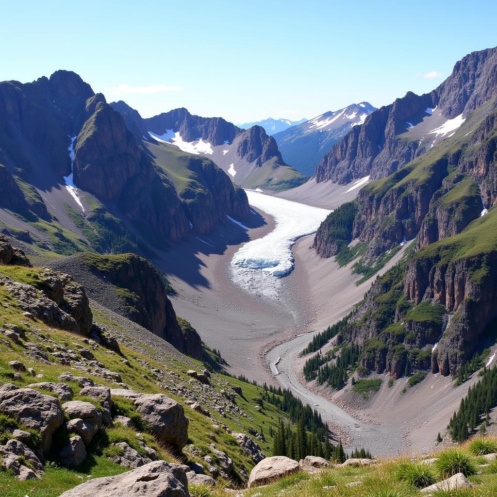 Colorado Glaciers in Rocky Mountain National Park