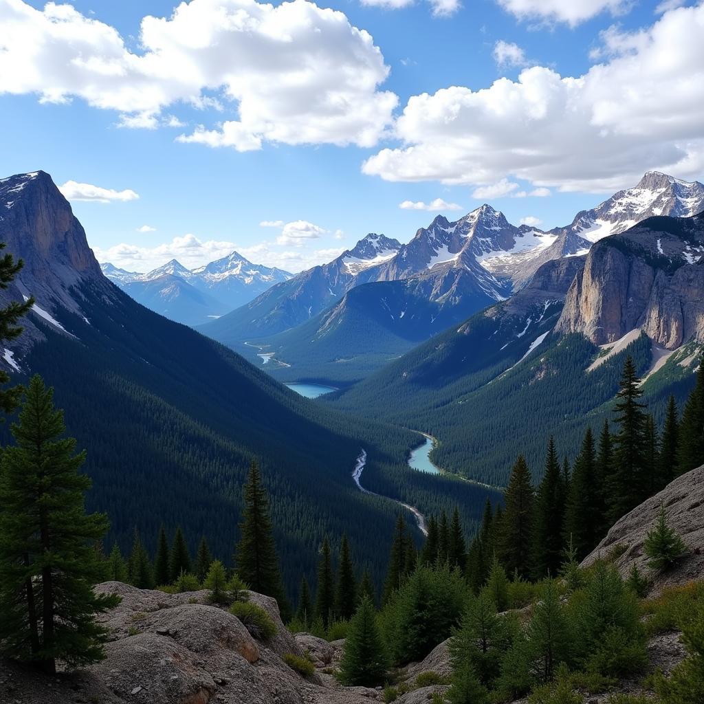 Colorado Rocky Mountains Western Landscape