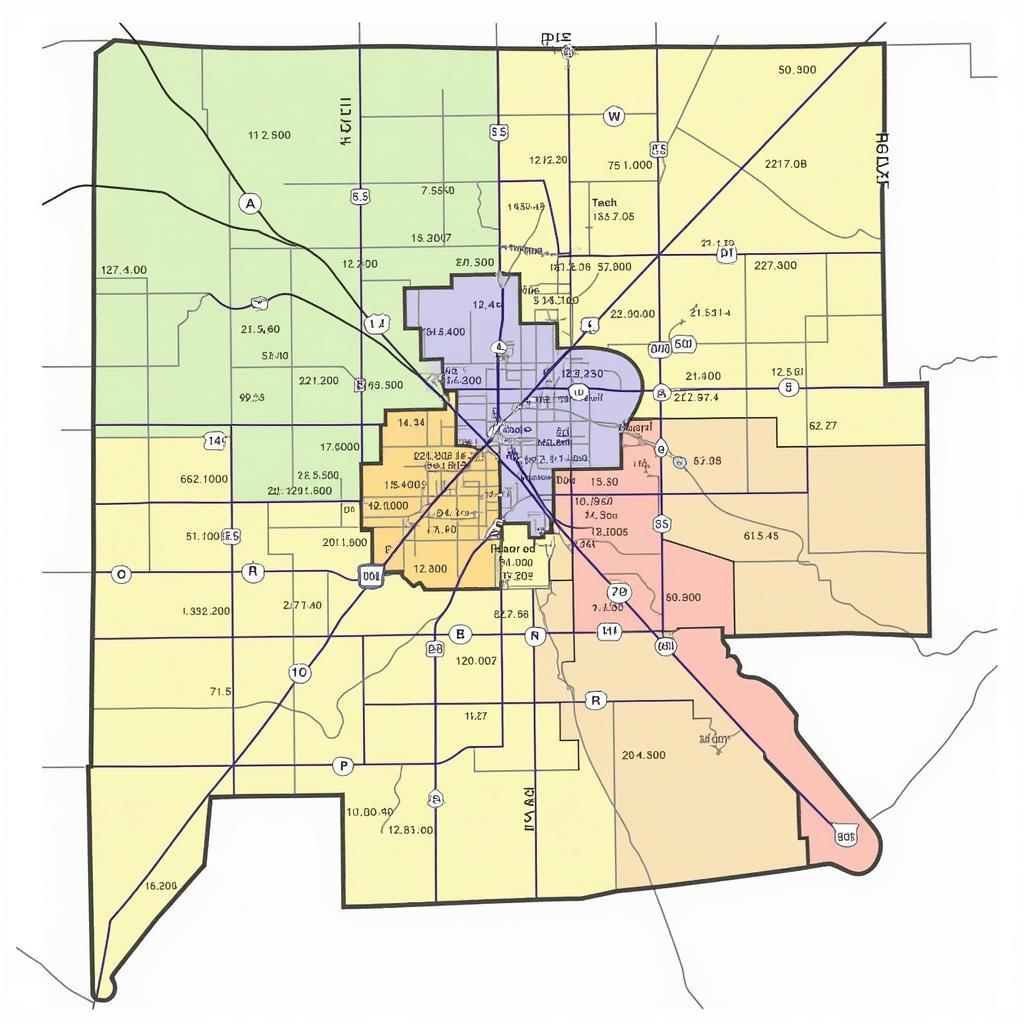 Colorado Springs Zip Code Map