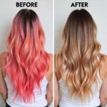 Colored Hair After Clarifying Shampoo Use