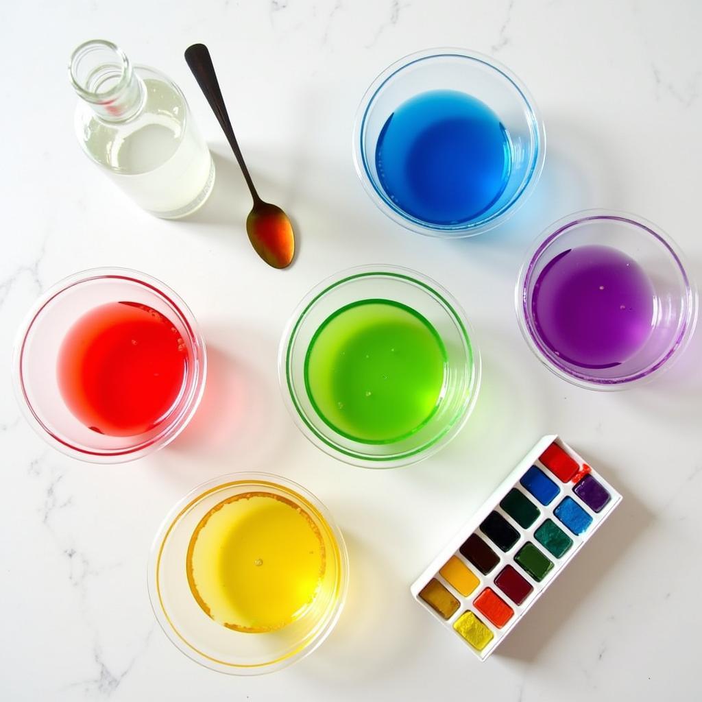 Creating the Perfect Egg Dye Mixture from Food Coloring