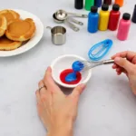 Creating Maroon Food Coloring