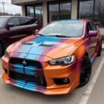 Custom Painted Car: Unique Color