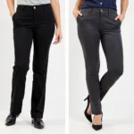 Dark Colored Pants and Their Slimming Effect