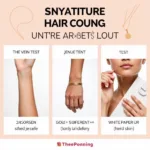 Determining Hair Color Undertone: Vein, Jewelry, and White Paper Tests