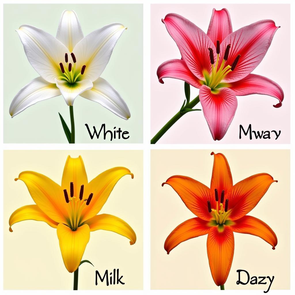 Meaning of Different Colored Lilies