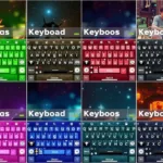 Different Keyboard Color Options on Android