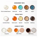 Variety of Toric Colored Contact Lens Tints