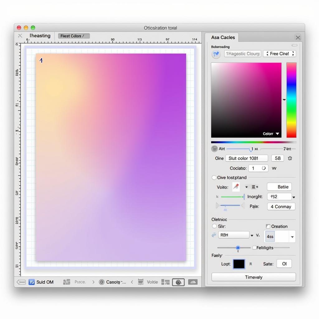 Changing Digital Canvas Color