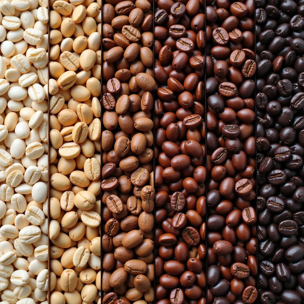 Espresso Beans Roasting Levels and their Impact on Color