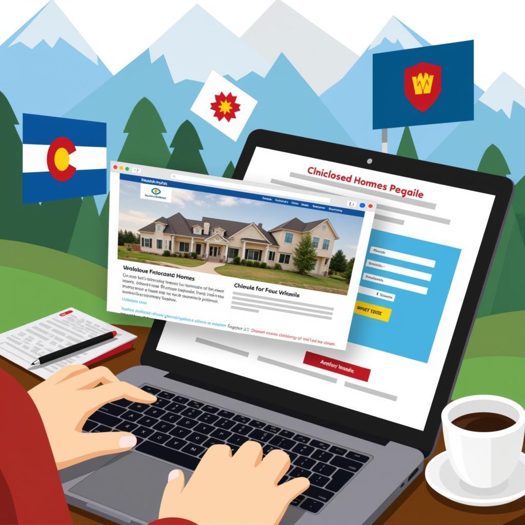 Finding Foreclosed Homes in Colorado Online