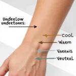 Finding Foundation Undertone with Vein Test