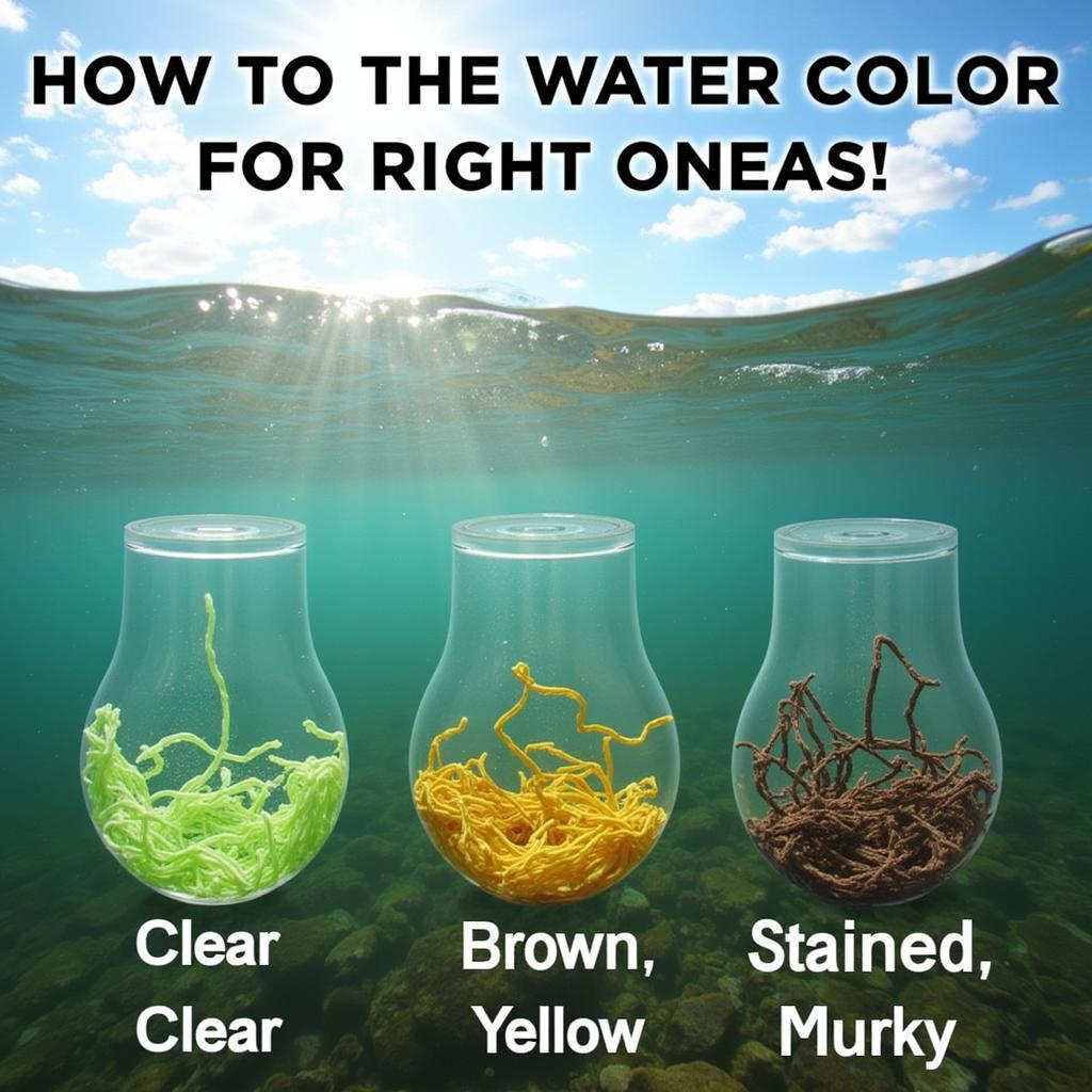 Underwater Visibility of Different Fishing Line Colors