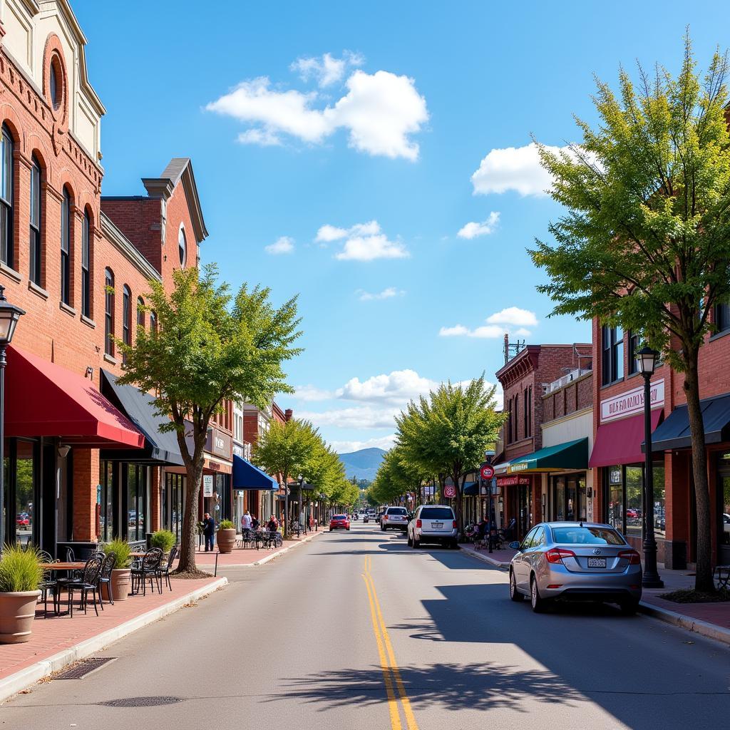 Fort Morgan Colorado Downtown Main Street