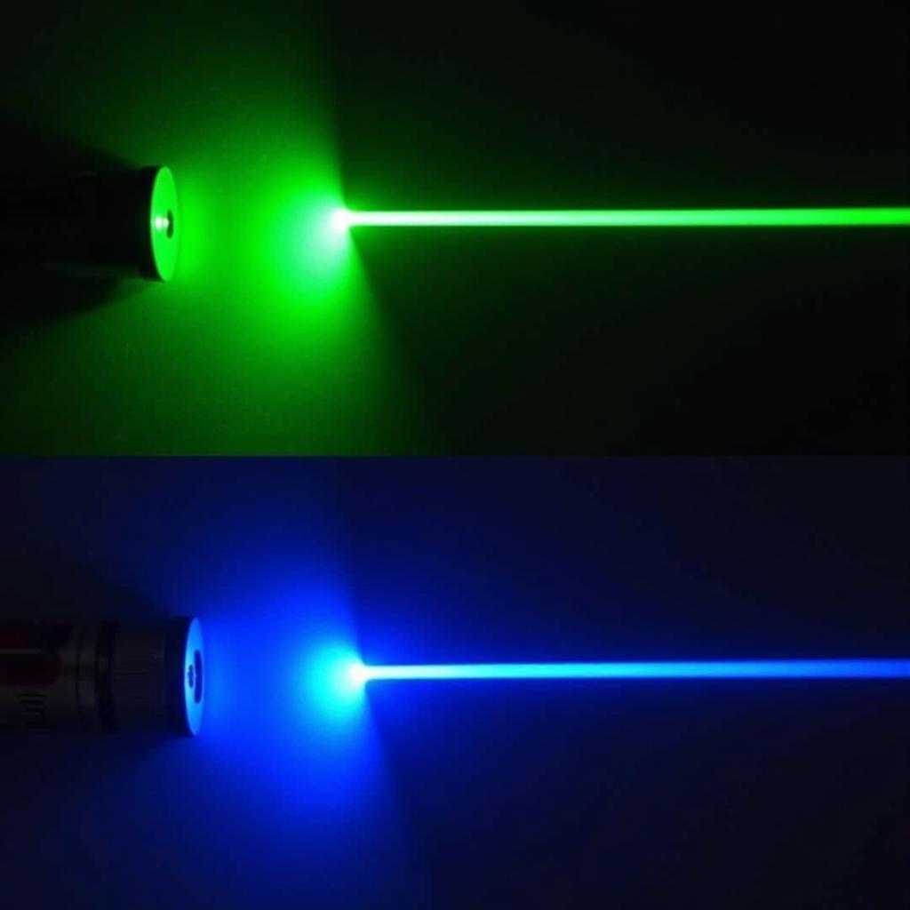 Green Laser Pointer vs Blue Laser Diode