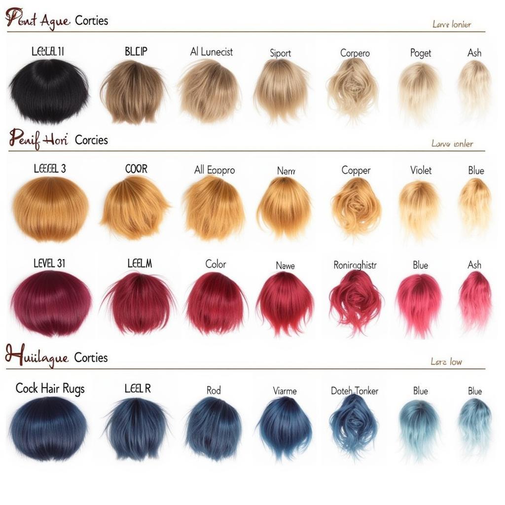 Understanding Hair Color Levels and Tones