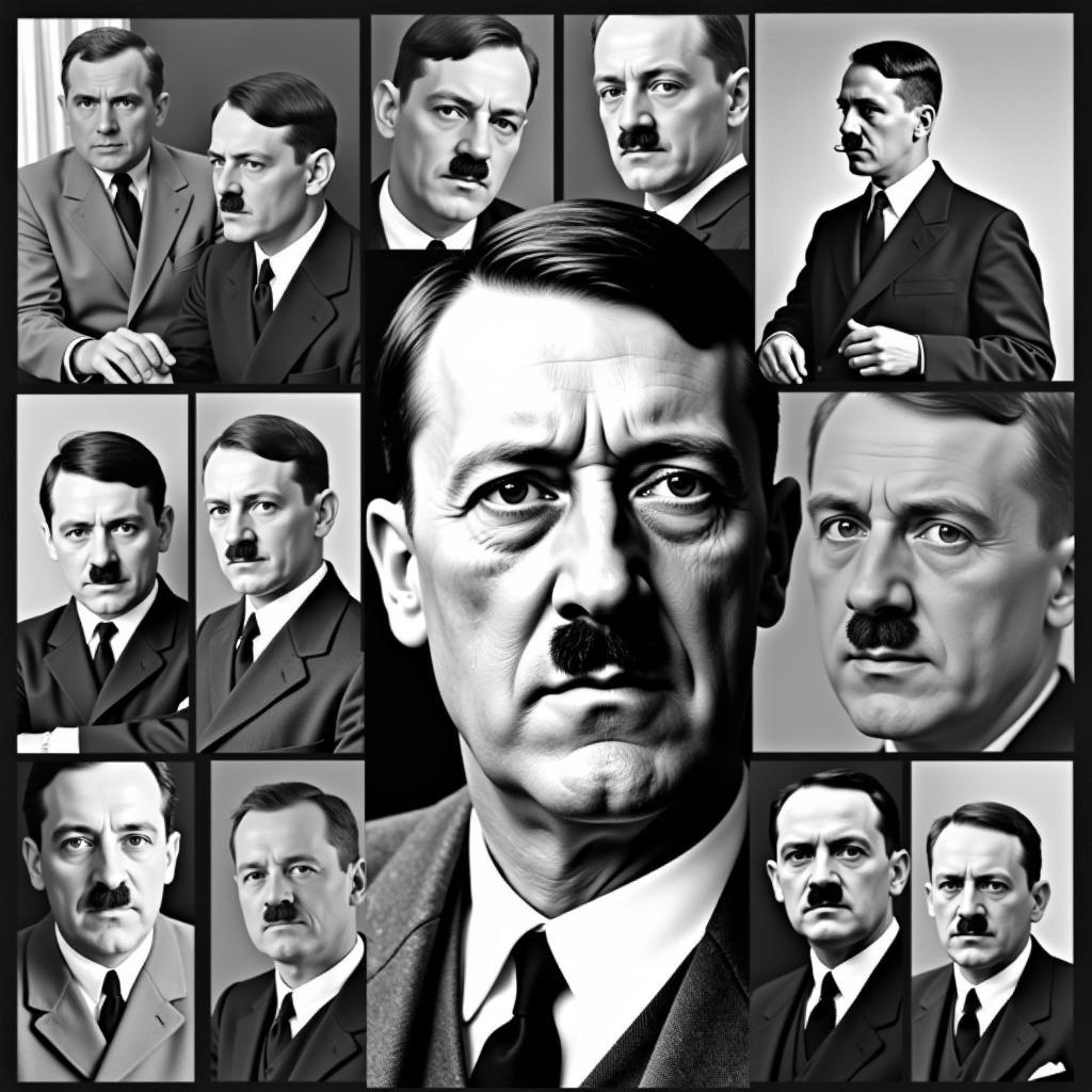 Hitler's Blue Eyes in Historical Photographs