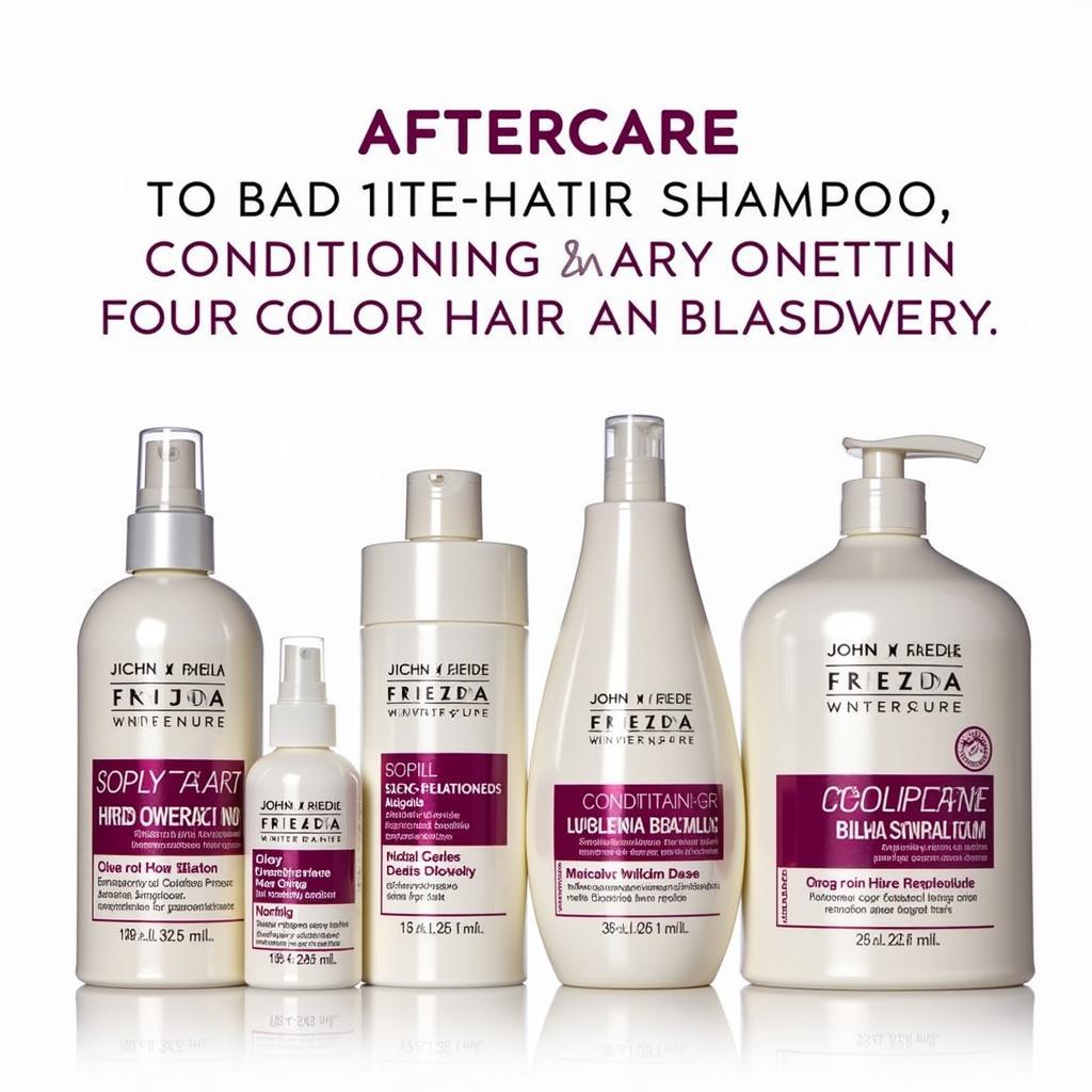 John Frieda Hair Care Products for Color-Treated Hair