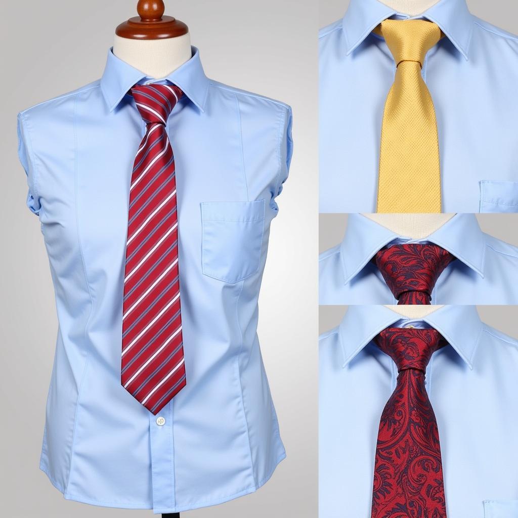 Bold and Daring Tie Choices for a Light Blue Shirt