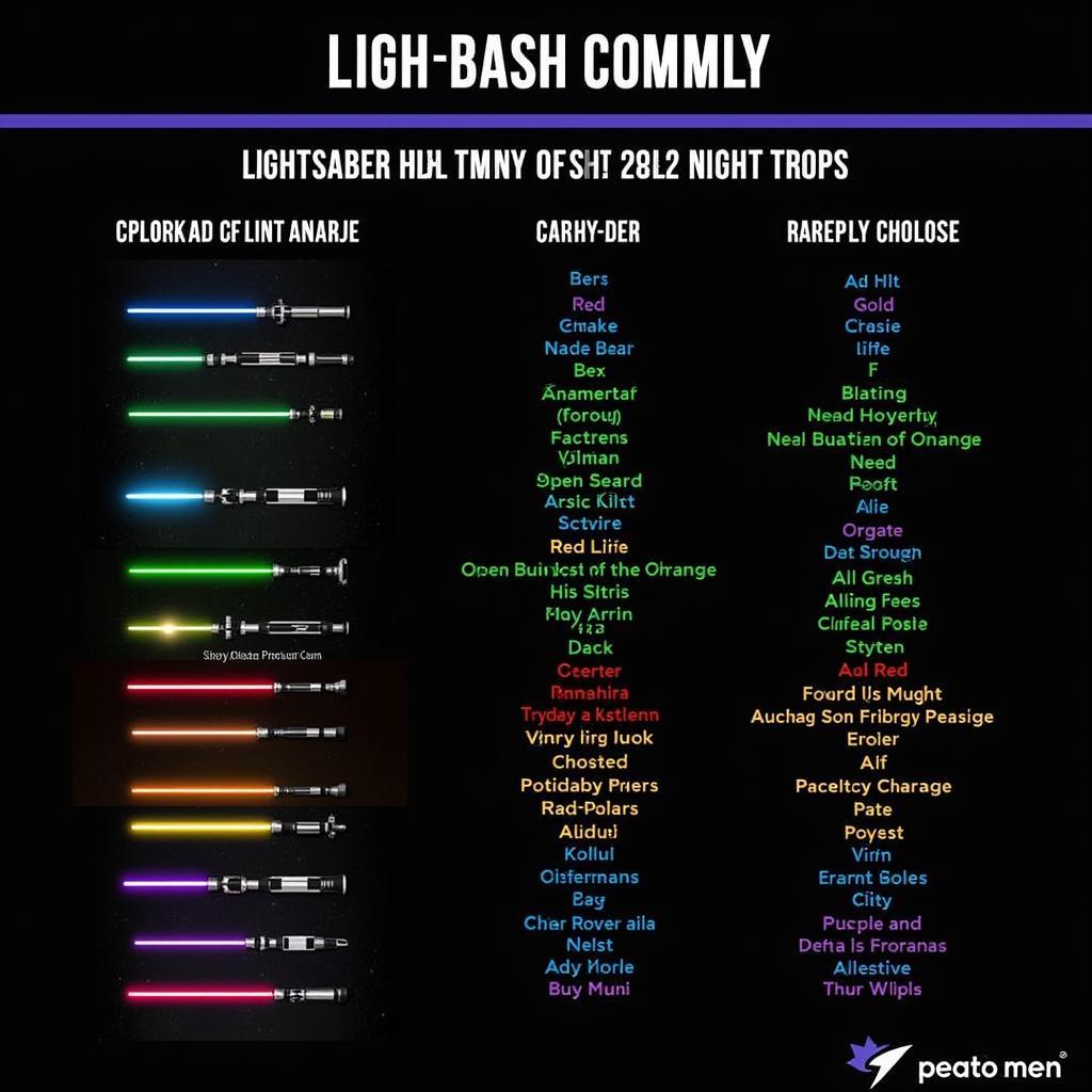 Meaning of Lightsaber Colors