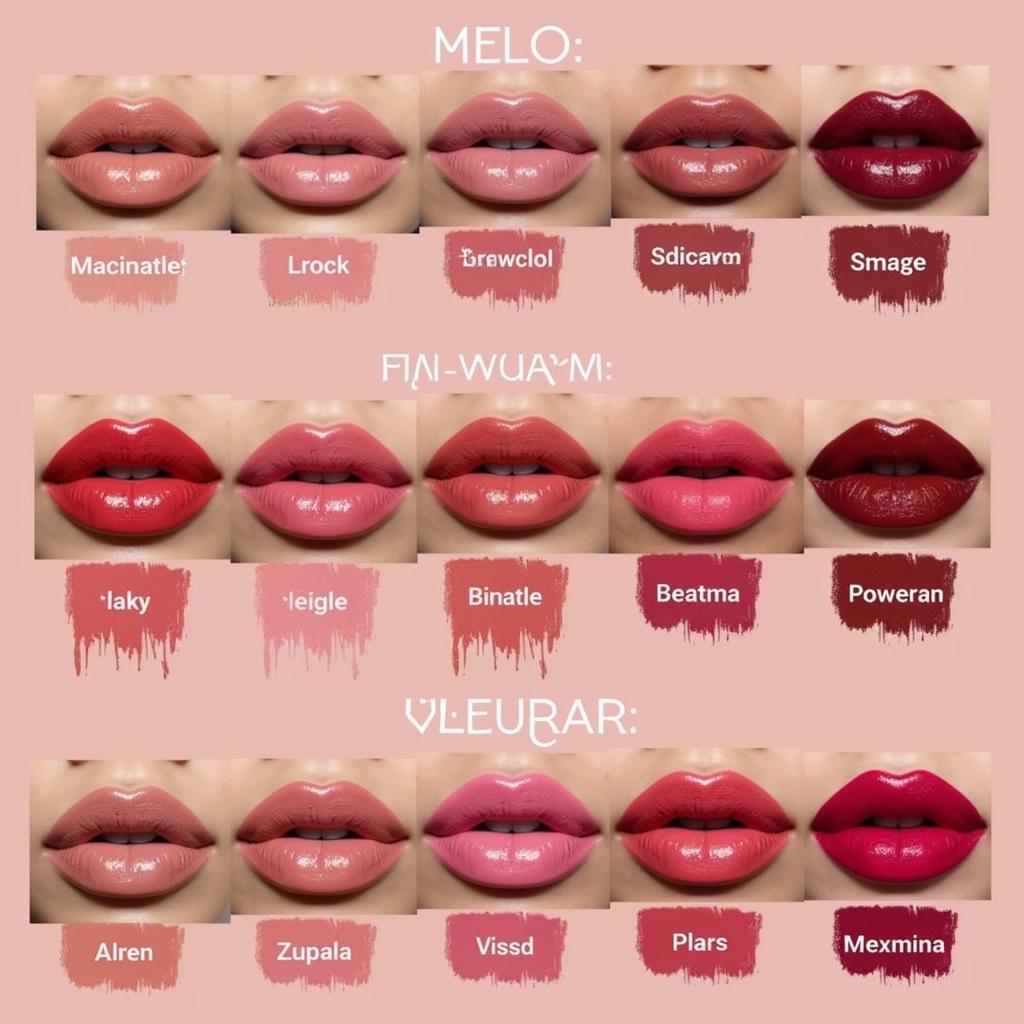 Lipstick Shades for Different Undertones