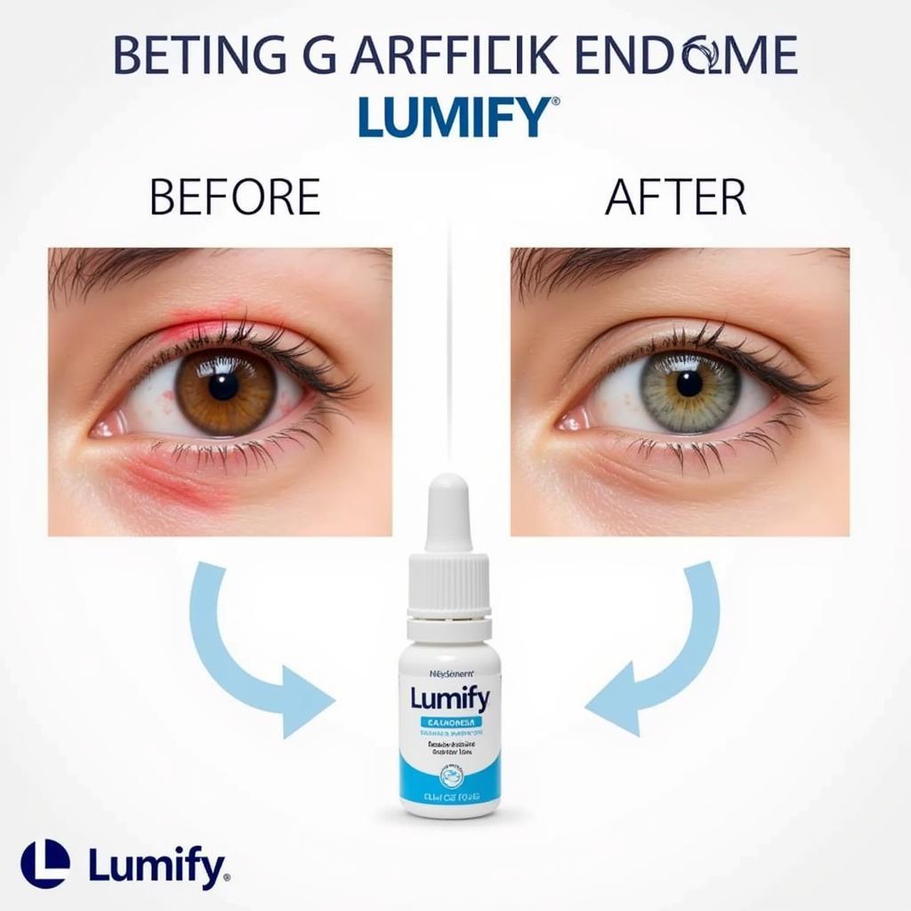 Lumify eye drops and redness reduction