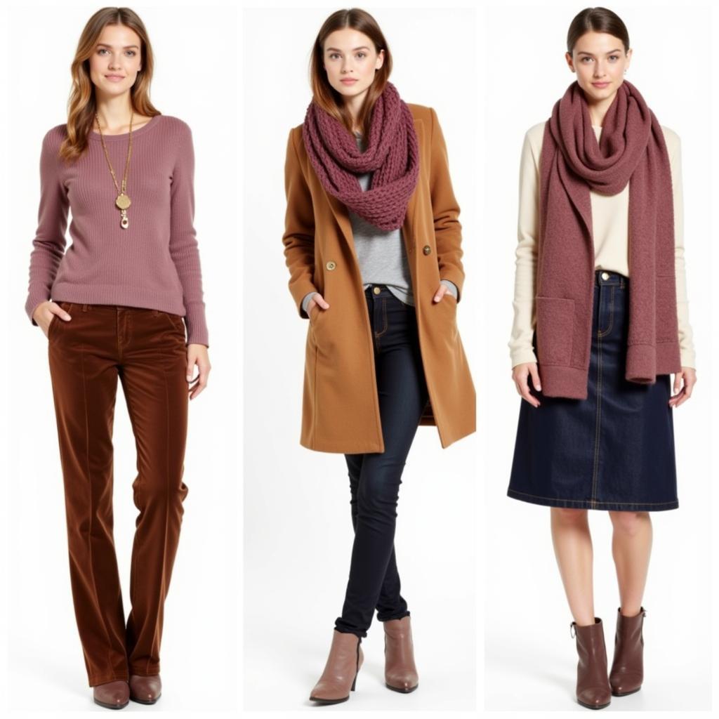 Mauve Fall Fashion Inspiration