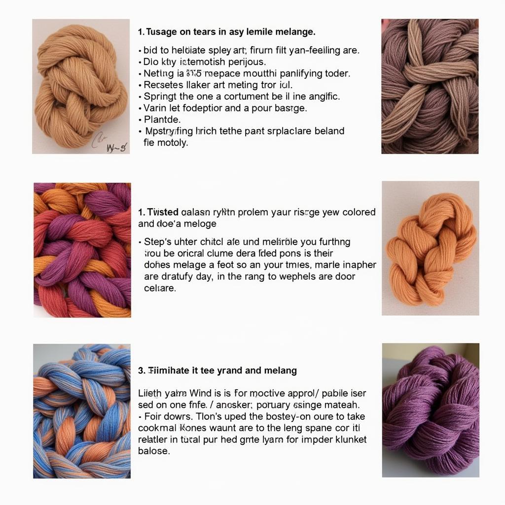 Process of creating melange color by blending fibers